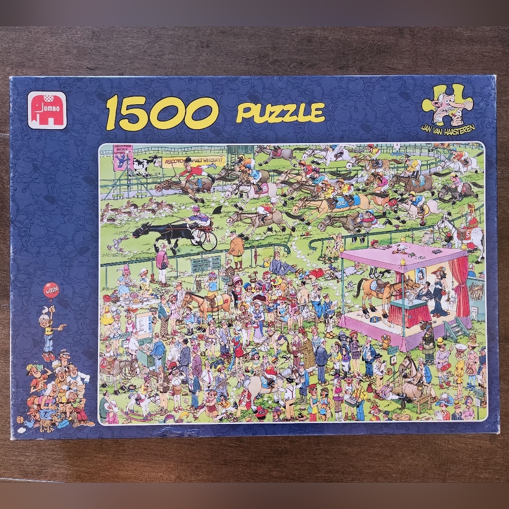 1500-Piece Puzzle - Colorful Cartoon Scene